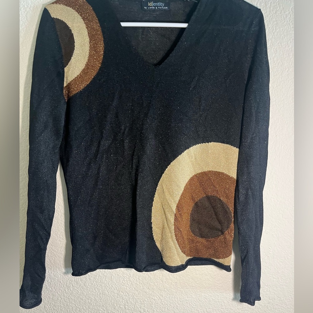 Identity by Lord and Taylor Vintage Clingy Sweater